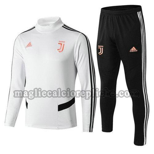 tute calcio bambino juventus 2019 20 bianco nero