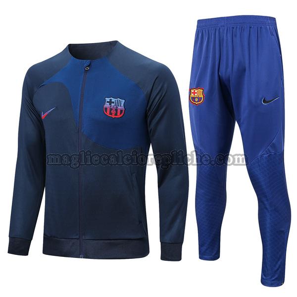 tute calcio barcellona 2022 2023 completo blu