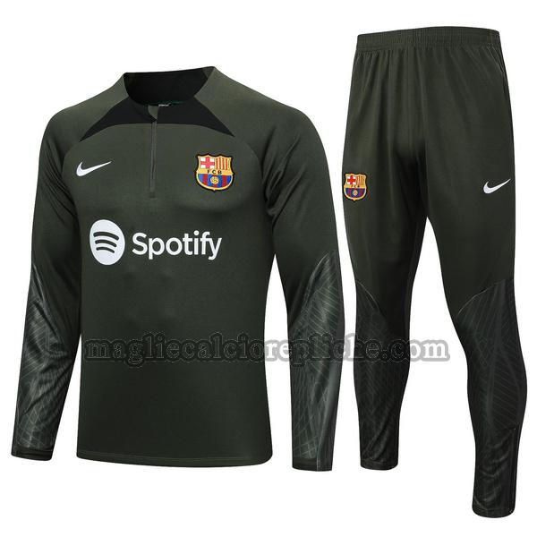 tute calcio barcellona 2023 2024 completo verde