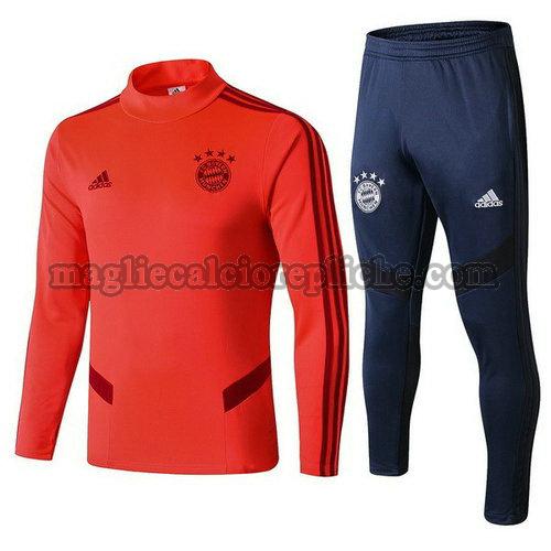 tute calcio bayern münchen 2019-2020 arancione blu