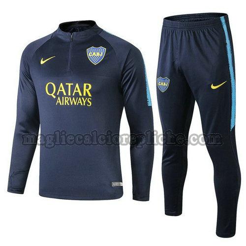 tute calcio boca juniors 2018-19 blu giallo