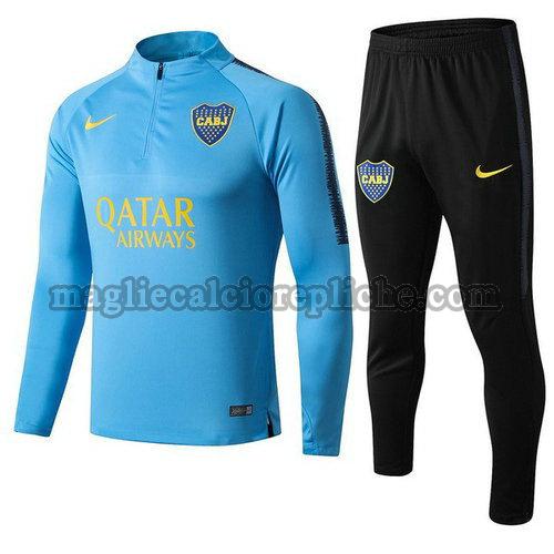 tute calcio boca juniors 2018-2019 blu nero