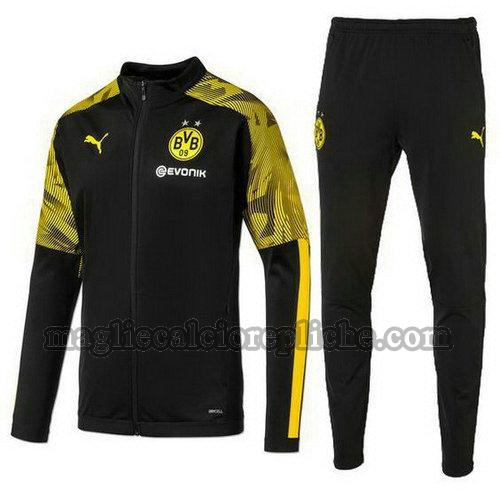 tute calcio borussia dortmund 2019-20 nero giallo