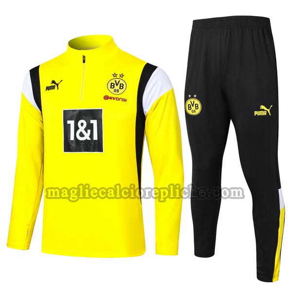 tute calcio borussia dortmund 2023 2024 completo giallo nero