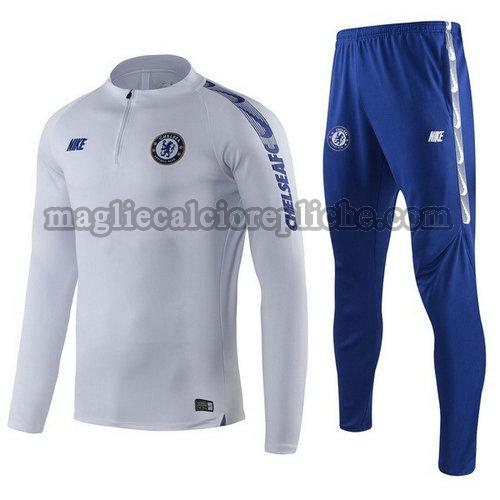 tute calcio chelsea 2019-2020 grigio blu