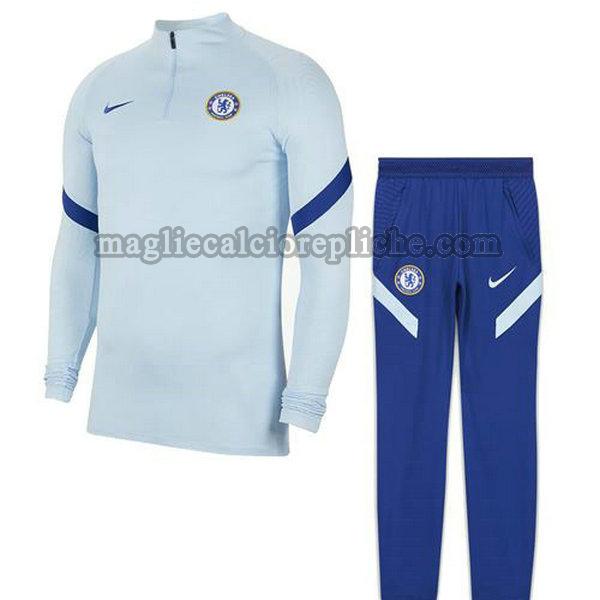 tute calcio chelsea 2020-2021 completo bianco