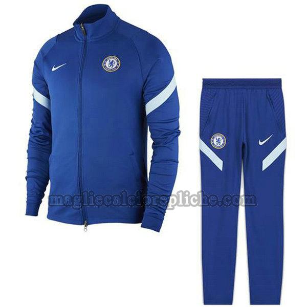 tute calcio chelsea 2020-2021 completo blu