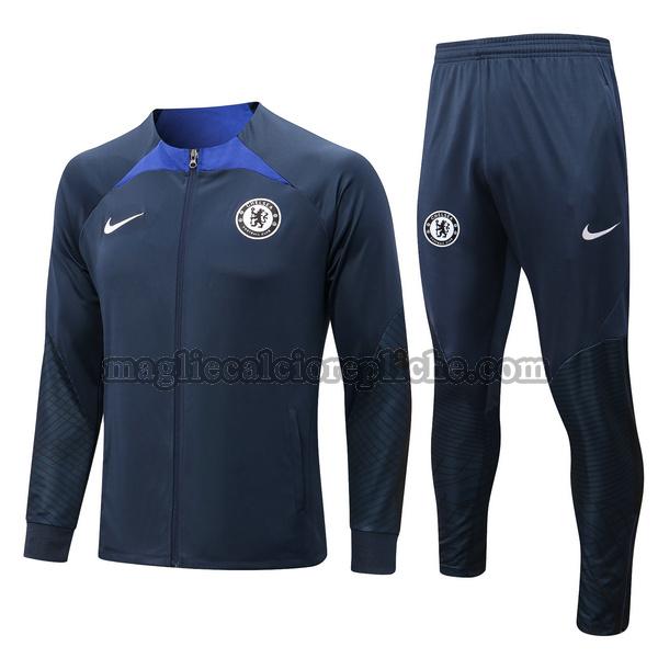 tute calcio chelsea 2022 23 completo blu