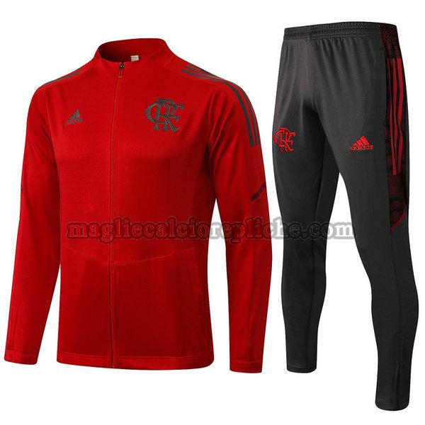 tute calcio flamengo 2021 22 completo rosso