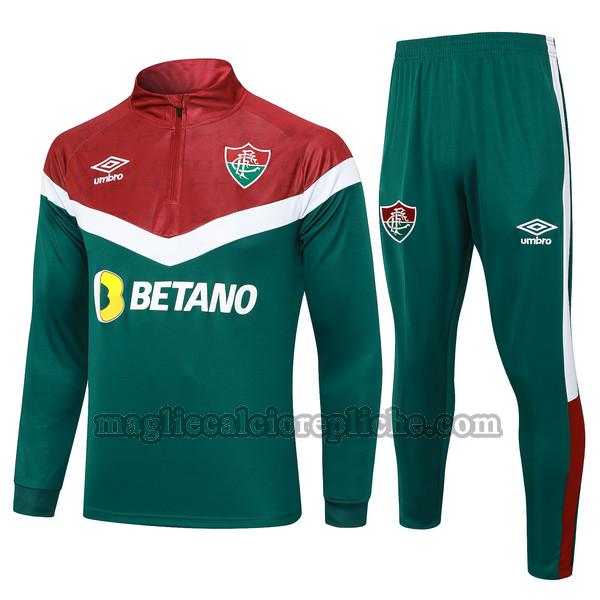 tute calcio fluminense 2023 2024 completo verde rosso