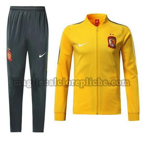 tute calcio gz evergrande 2018-2019 giallo