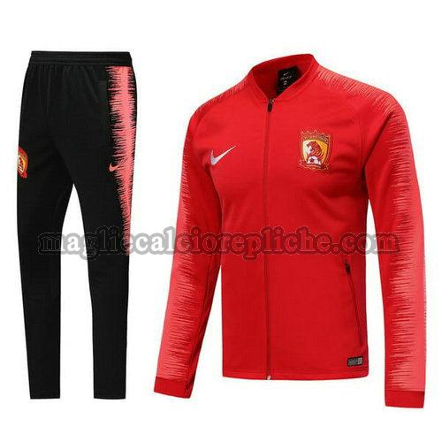 tute calcio gz evergrande 2019-2020 rosso