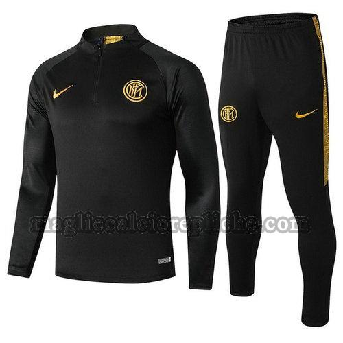 tute calcio inter 2019-2020 giallo nero