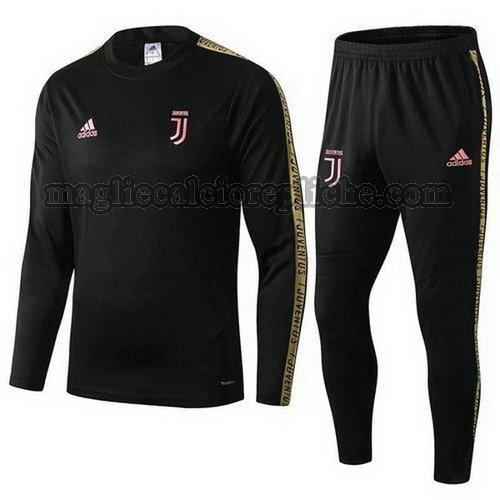 tute calcio juventus 19 2020 nero giallo