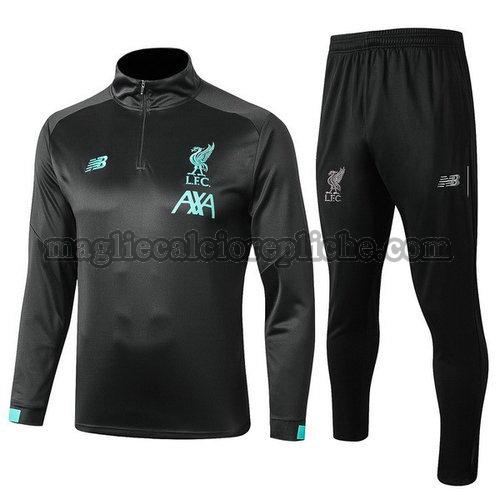 tute calcio liverpool 2019-2020 grigio marina