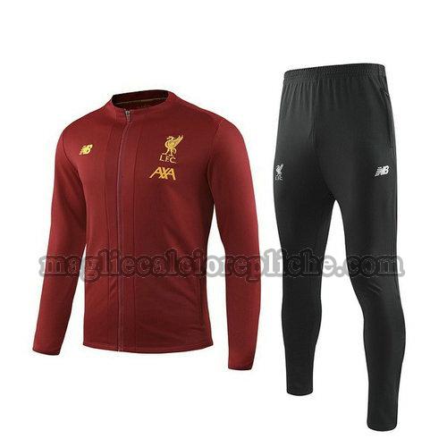 tute calcio liverpool 2019-2020 rosso nero