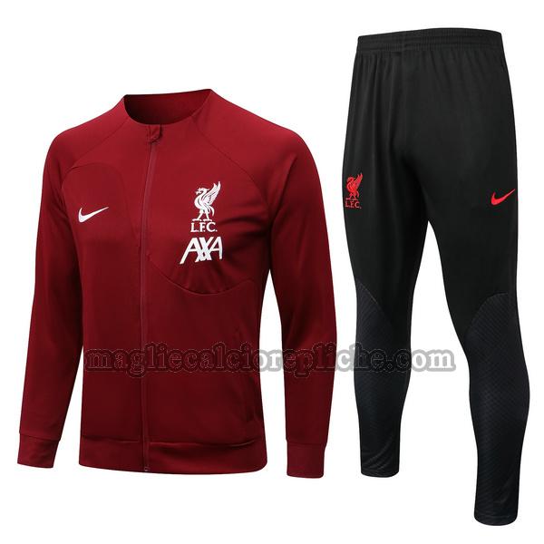 tute calcio liverpool 2022 2023 completo rosso