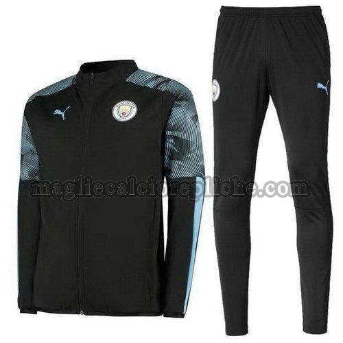 tute calcio manchester city 19-2020 nero blu