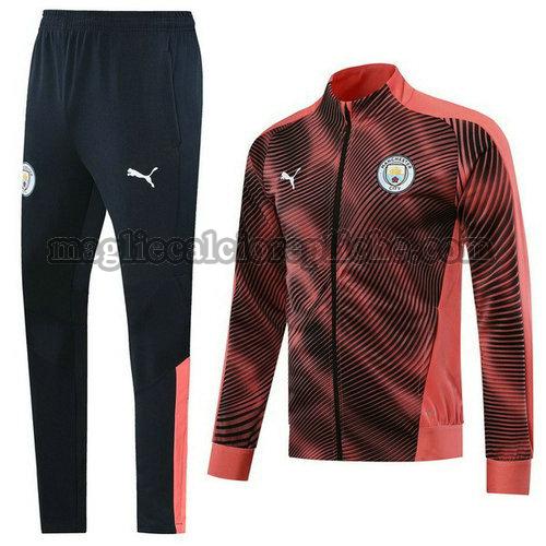 tute calcio manchester city 2019-2020 rosso nero