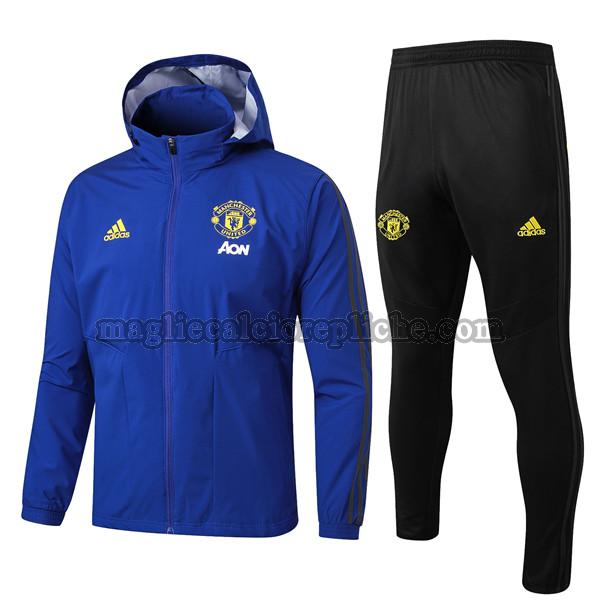 tute calcio manchester united classico 20 blu