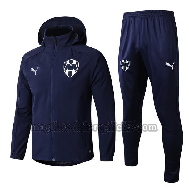 tute calcio monterrey 2019-2020 blu