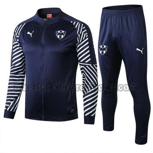 tute calcio monterrey 2019-20 blu bianco