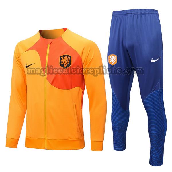 tute calcio olanda 2022 2023 completo arancione