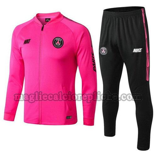 tute calcio psg 2019 2020 rosa nero