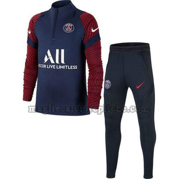 tute calcio psg 2020-2021 completo blu