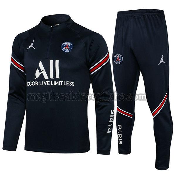 tute calcio psg 2021 22 completo blu