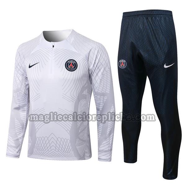 tute calcio psg 2022 2023 completo bianco