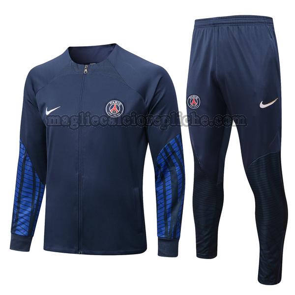 tute calcio psg 2022 2023 completo blu