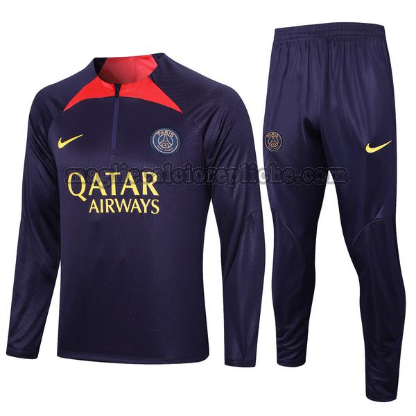 tute calcio psg 2023 2024 completo purple