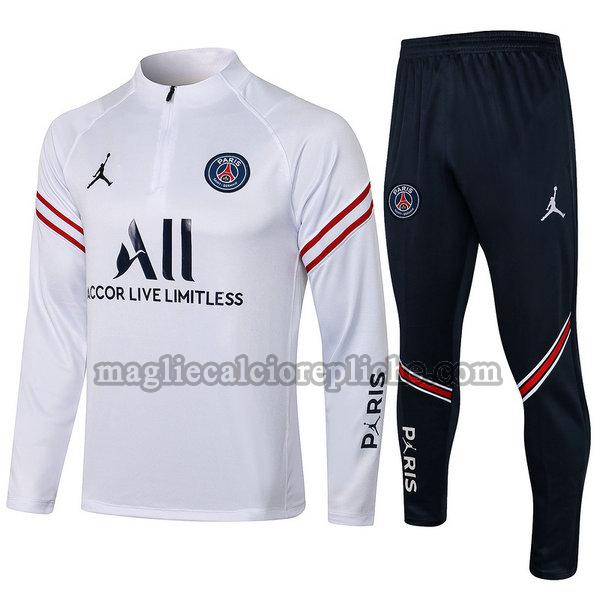 tute calcio psg 2122 completo bianco