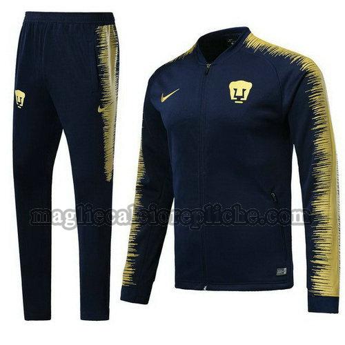 tute calcio pumas unam 2018-2019 blu