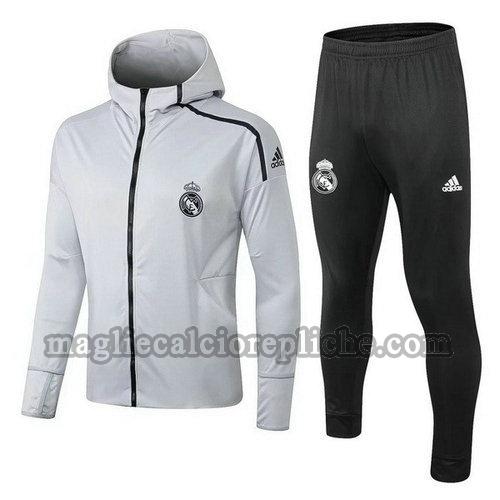 tute calcio real madrid 2018-2019 grigio nero