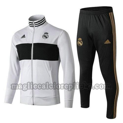 tute calcio real madrid 2019-2020 bianco nero