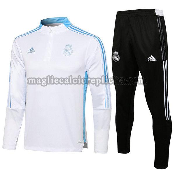 tute calcio real madrid 2021 2022 completo bianco