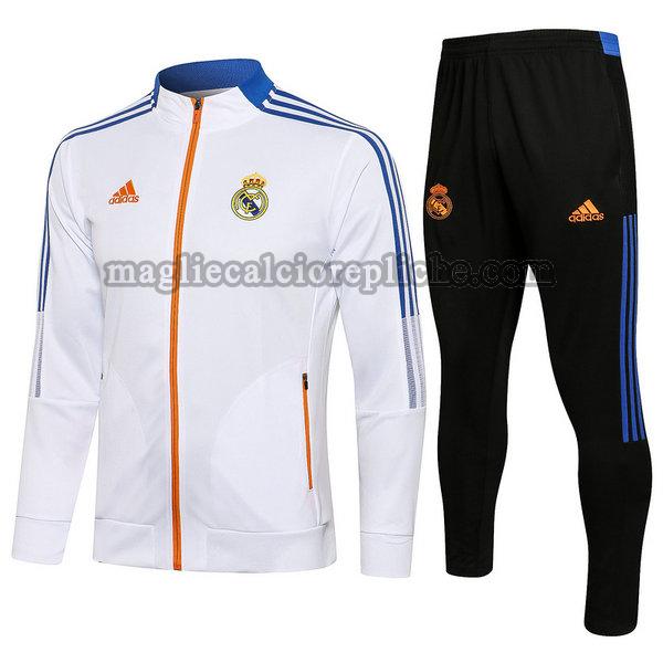 tute calcio real madrid 2021 22 completo bianco