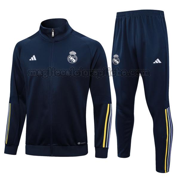 tute calcio real madrid 2023 24 completo blu