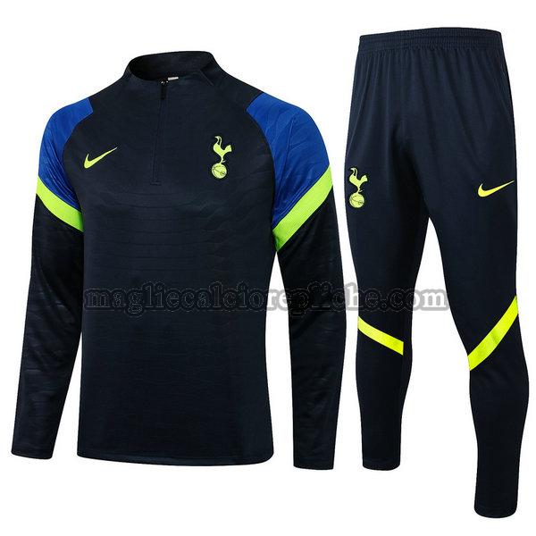 tute calcio tottenham hotspur 2021 22 completo nero