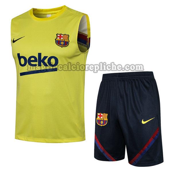 veste calcio barcellona 2021 2022 completo verde