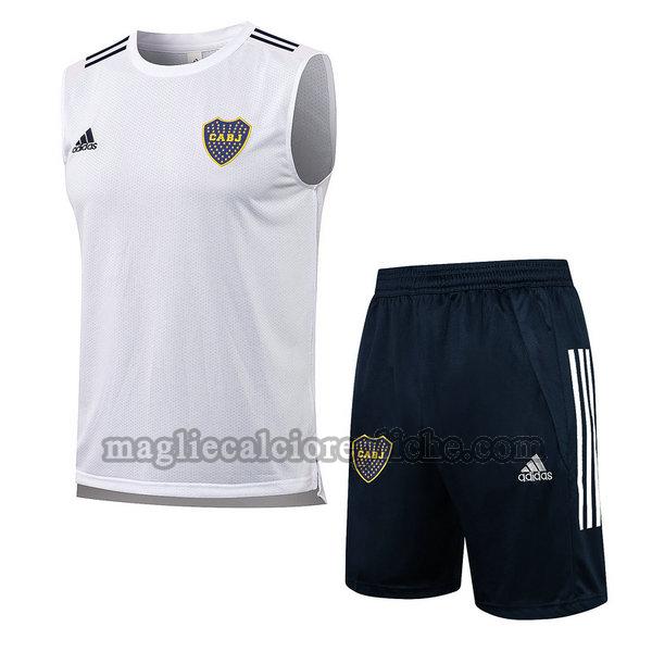 veste calcio boca juniors 2021 2022 completo bianco