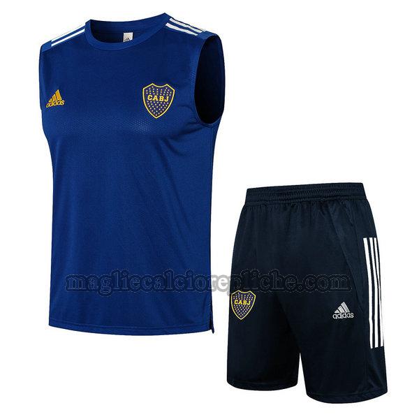 veste calcio boca juniors 2021 2022 completo blu