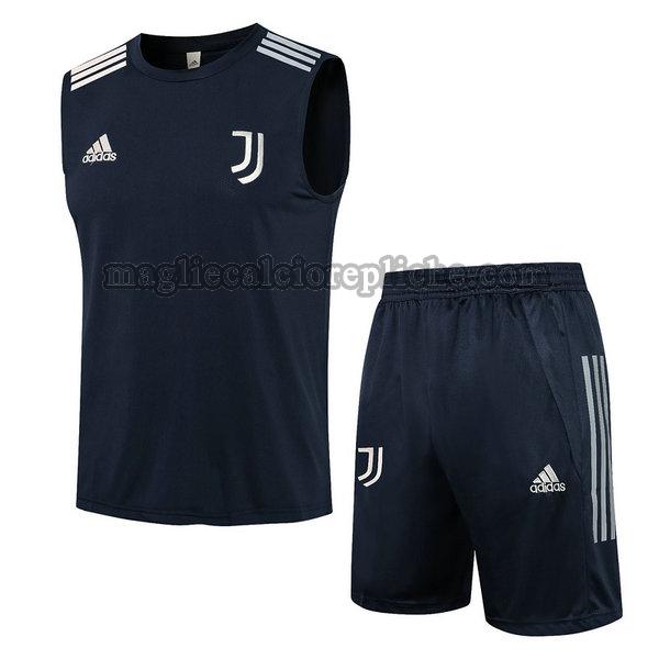 veste calcio juventus 2021 2022 completo blu