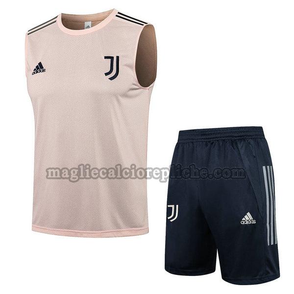 veste calcio juventus 2021 2022 completo rosa