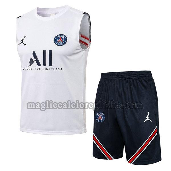 veste calcio psg 2021 2022 completo bianco