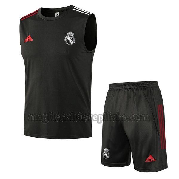 veste calcio real madrid 2021 2022 completo nero