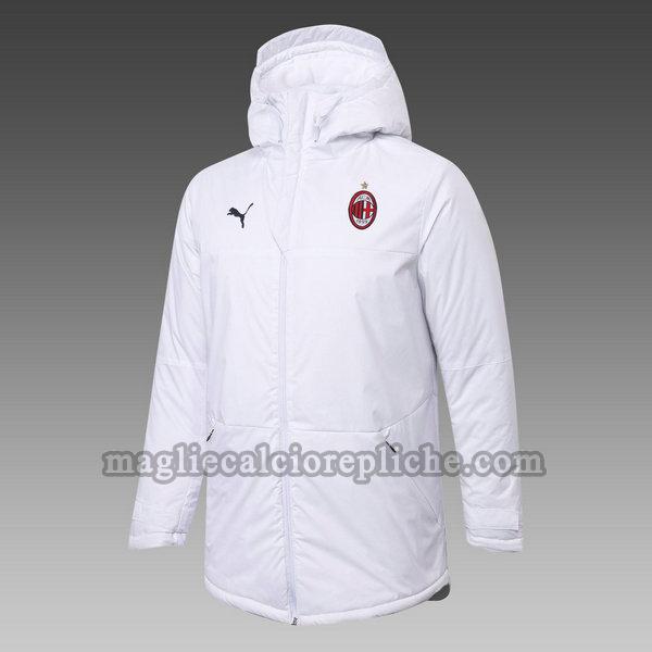 vestiti di cotones calcio ac milan 2021 2022 bianco