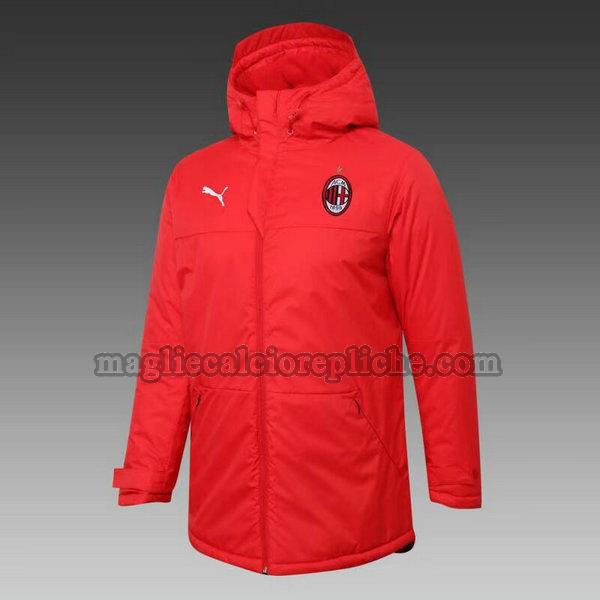 vestiti di cotones calcio ac milan 2021 2022 rosso